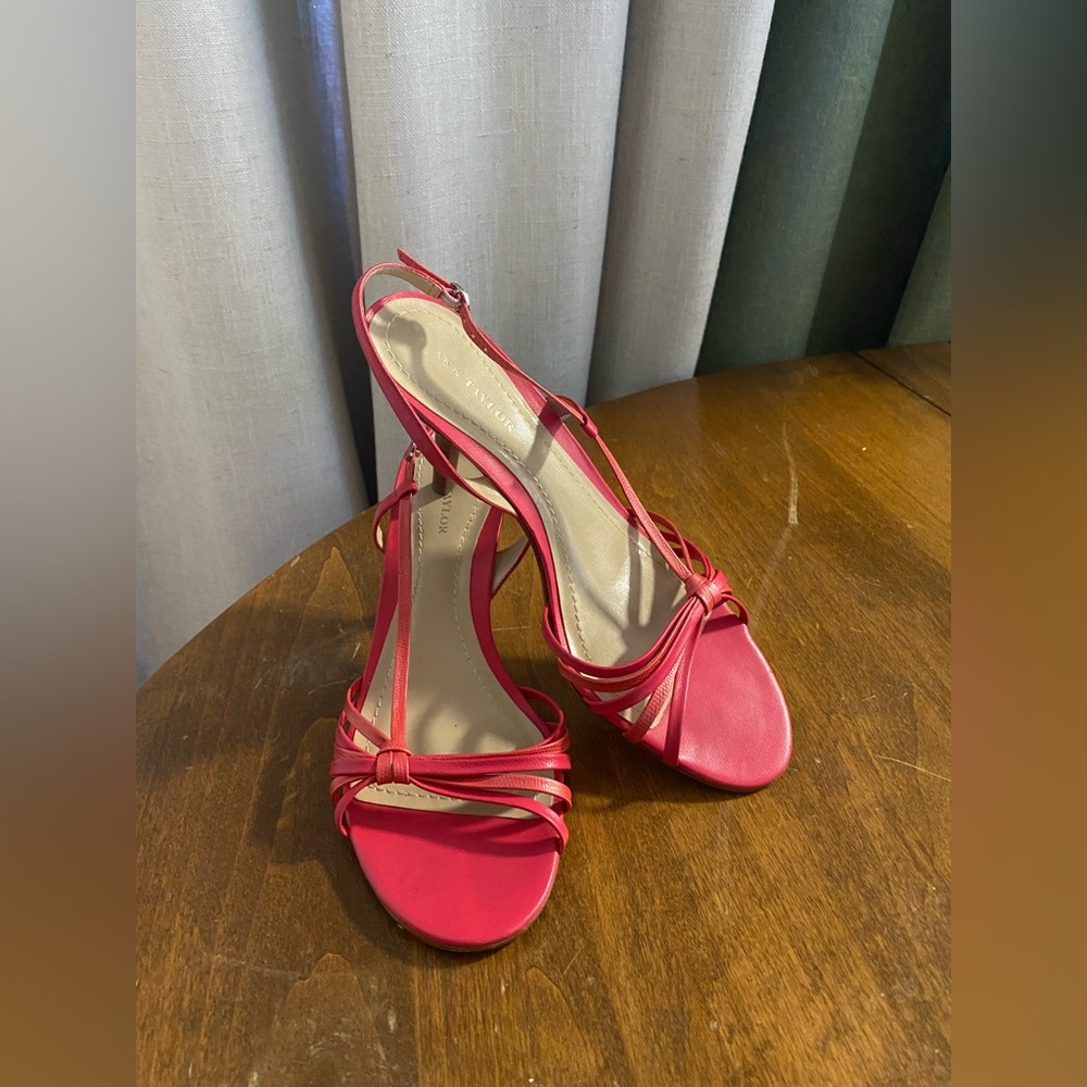 Ann Taylor Pink Strappy Women's Heels